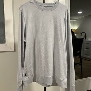VUORI Mens XL Platinum Heather Ponto Performance Crew Sweater Size XL￼